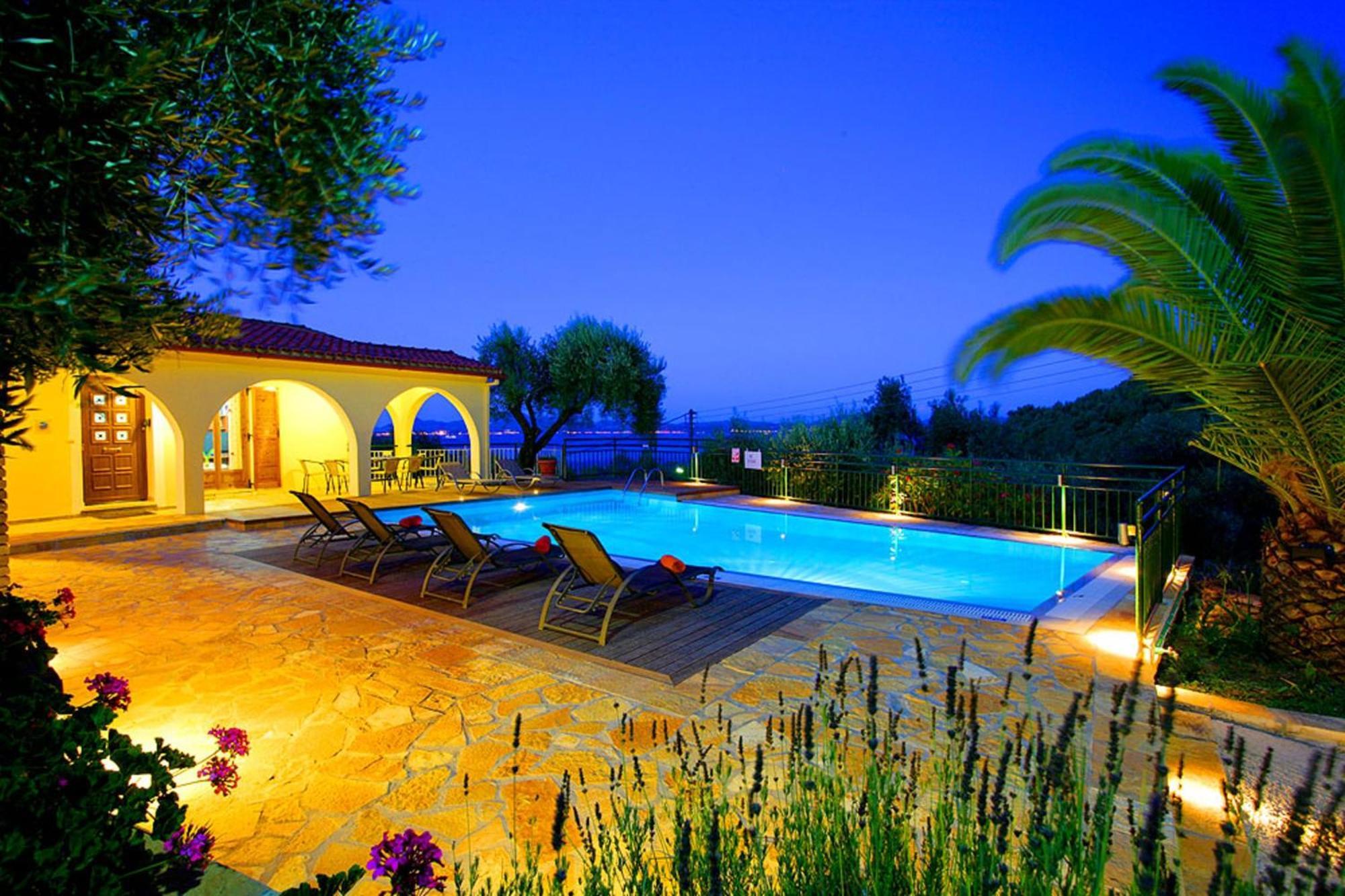 Villa Nitsa Signature Villa In Exquisite Northeastern Corfu Greece ニサキオン エクステリア 写真
